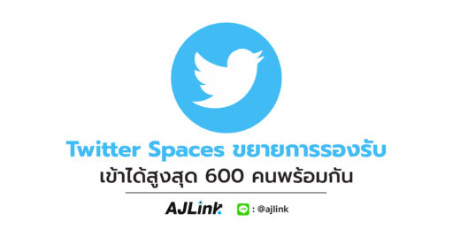 Twitter Spaces ขยายการรองรับ เข้าได้สูงสุด 600 คนพร้อมกัน