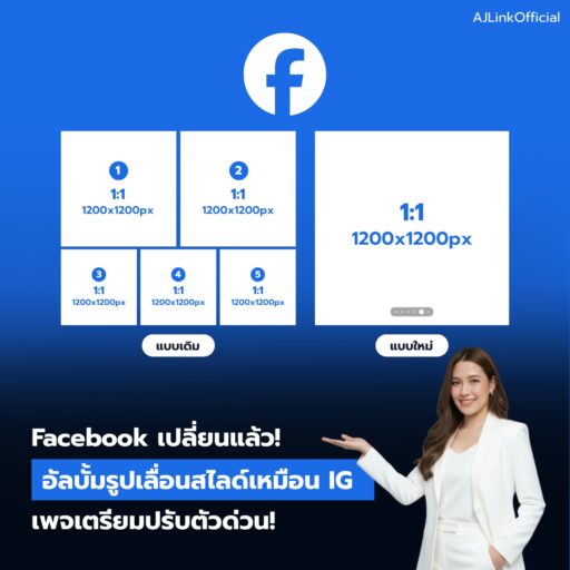 อัปเดตครั้งสำคัญจาก Facebook